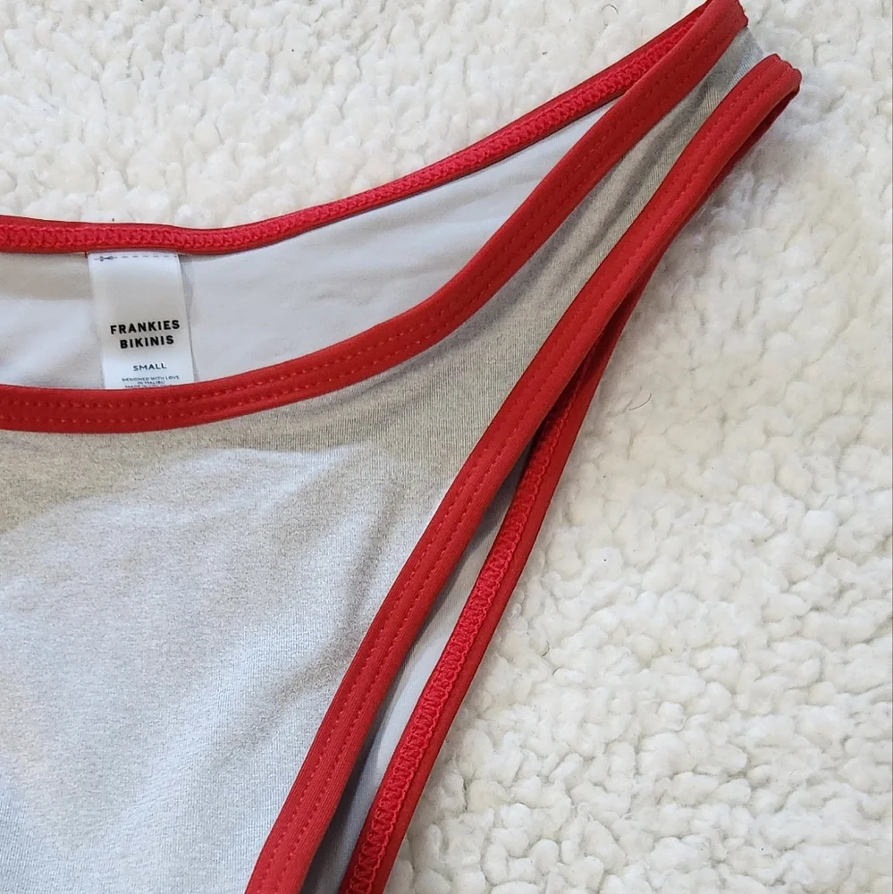 New!Frankie's Bikinis Full Moon Micro Bikini Bottom‎